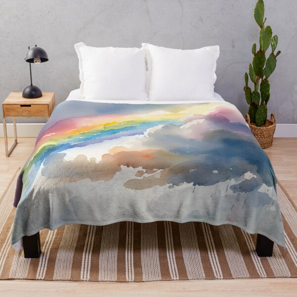 Artikelvorschau, Rainbows and clouds - Watercolour - 01 entworfen und verkauft von EmilyDayDreams.
