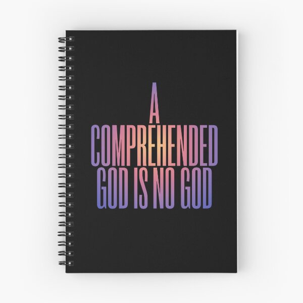 Item preview, A comprehended God is no God. v.3 designed and sold by x1brett.