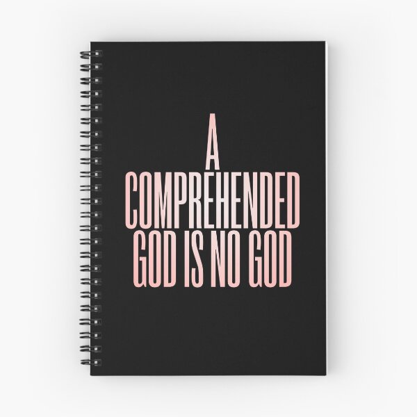 Item preview, A comprehended God is no God. v.4 designed and sold by x1brett.