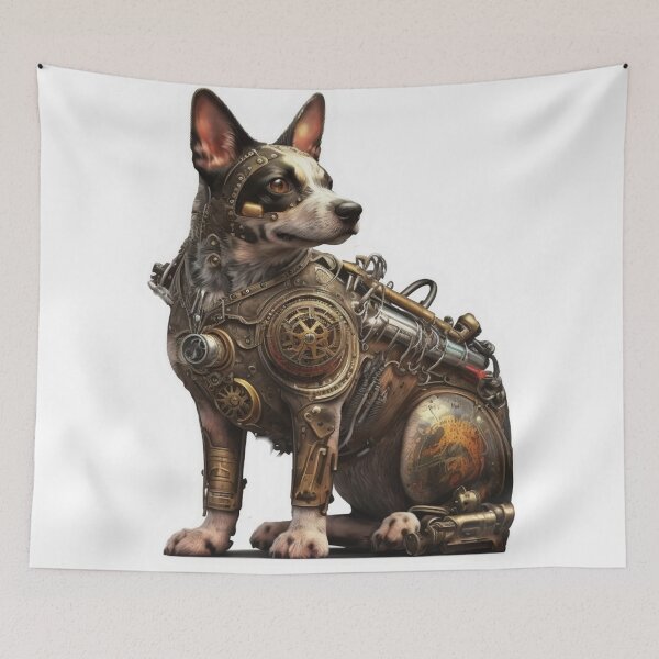 Item preview, Steampunk Animals - Mechanical Dogs #2 designed and sold by MindAsylum.