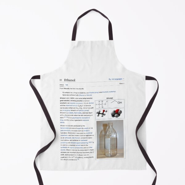 Item preview, Ethanol Wikipedia designed and sold by RoboRaphael.
