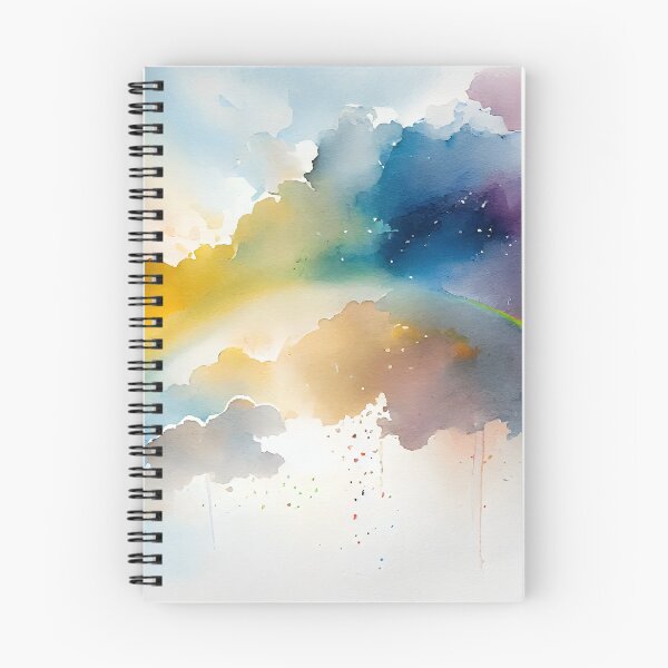 Item preview, Rainbows and clouds - Watercolour - 02 designed and sold by EmilyDayDreams.