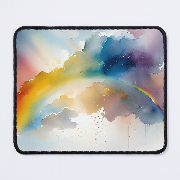 Item preview, Rainbows and clouds - Watercolour - 02 designed and sold by EmilyDayDreams.