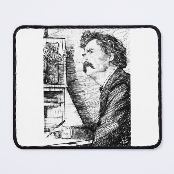 Item preview, MARK TWAIN pencil portrait .1 designed and sold by lautir.