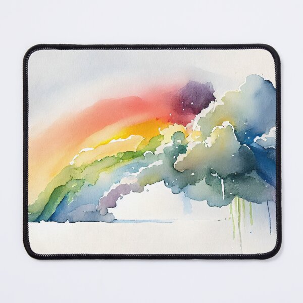 Item preview, Rainbows and clouds - Watercolour - 03 designed and sold by EmilyDayDreams.