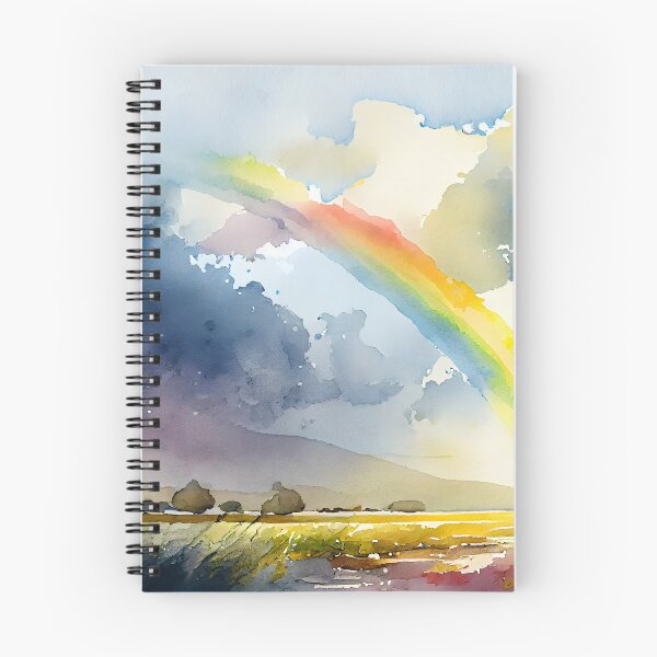 Item preview, Rainbows and clouds - Watercolour - 04 designed and sold by EmilyDayDreams.