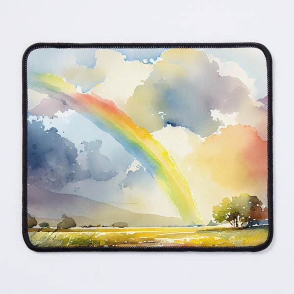 Item preview, Rainbows and clouds - Watercolour - 04 designed and sold by EmilyDayDreams.
