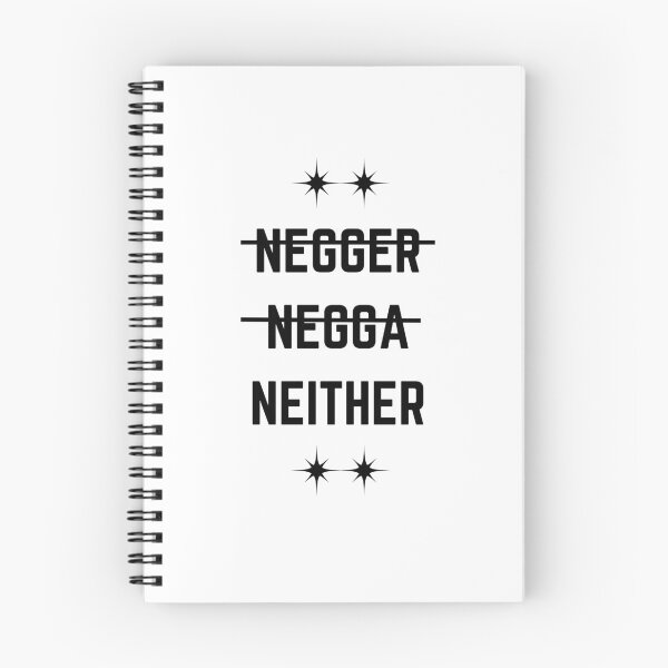 Item preview, Nigger Nigga Neither Shirt Funny designed and sold by shopnowmix.