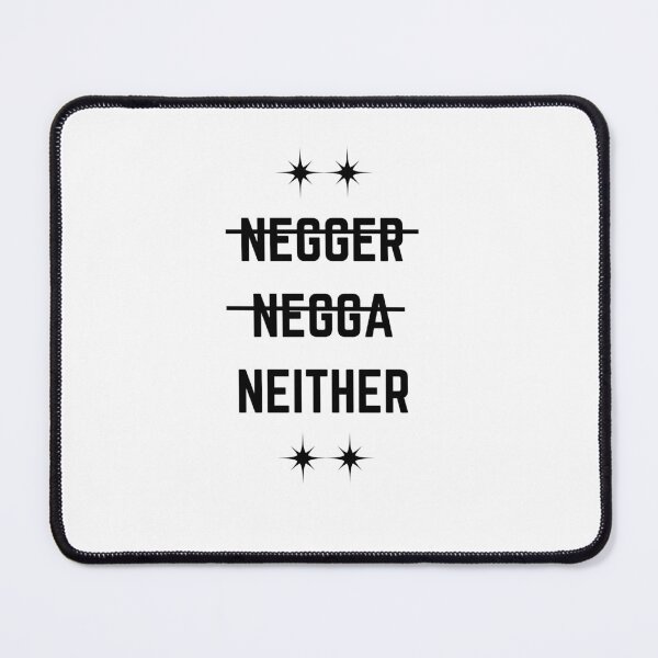 Item preview, Nigger Nigga Neither Shirt Funny designed and sold by shopnowmix.