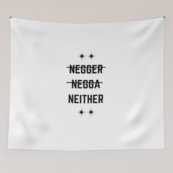 Item preview, Nigger Nigga Neither Shirt Funny designed and sold by shopnowmix.