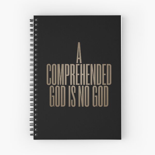 Item preview, A comprehended God is no God. v.8 designed and sold by x1brett.