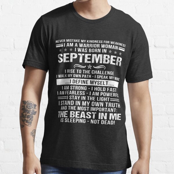 i was born in september shirt