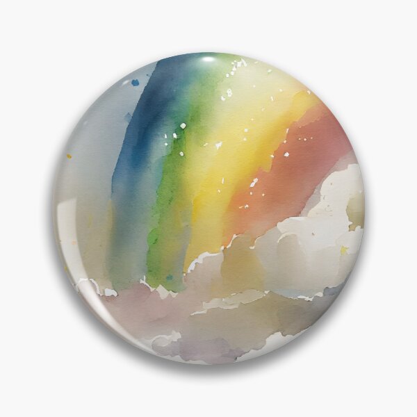 Artikelvorschau, Rainbows and clouds - Watercolour - 06 entworfen und verkauft von EmilyDayDreams.