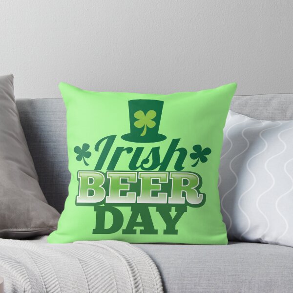 Item preview, Irish Beer day St Patricks day design with top hat and shamrocks designed and sold by jazzydevil.