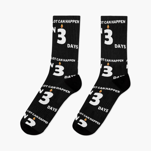 Item preview, A LOT CAN HAPPEN IN 3 DAYS FUNNY T-SHIRTS designed and sold by YOU BA 1.