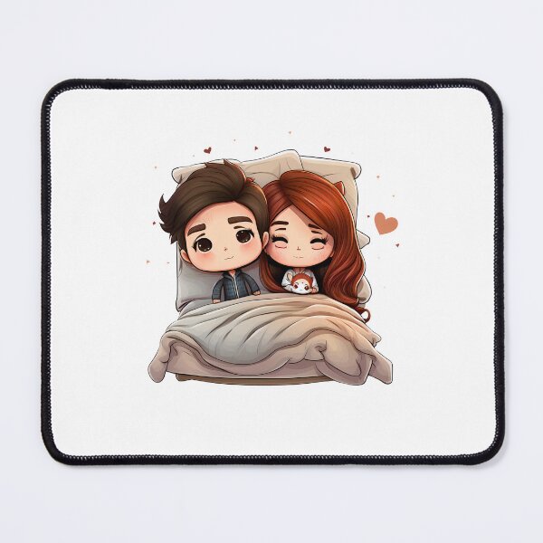 Item preview, Cute Couple Young Sharing Bed designed and sold by addthana.