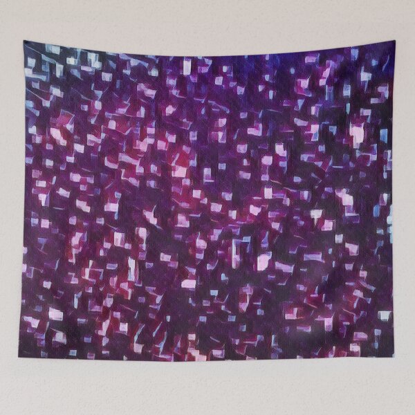 Item preview, Purple Static Glitch designed and sold by MidnightRain.