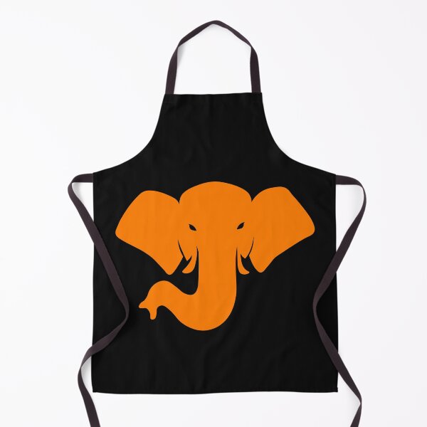 Item preview, orange elephant head designed and sold by andrew JOHNSEN.