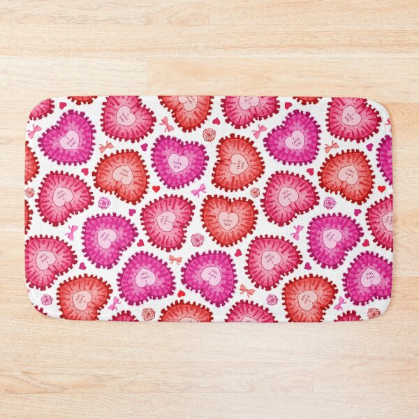 Item preview, Ruffled Valentine Hearts // White designed and sold by The Wellington Boot.