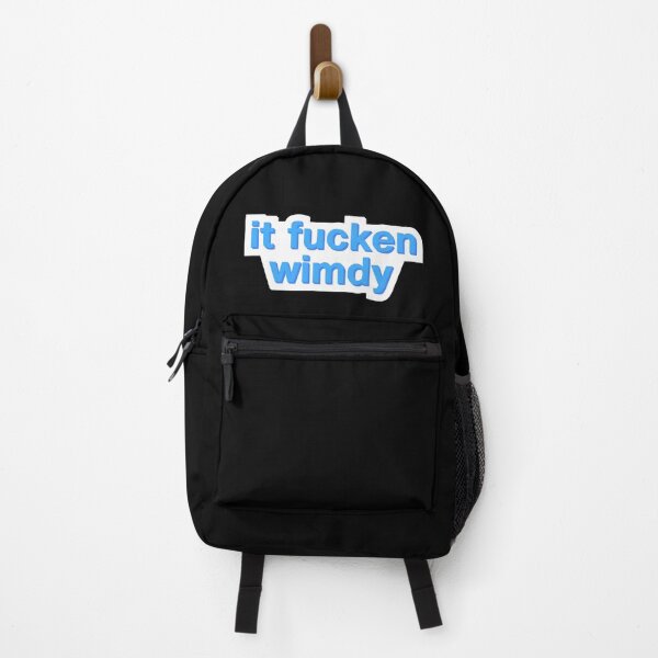 Item preview, It fucken wimdy fox meme in blue designed and sold by ItsMemeMachine.