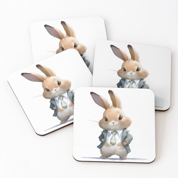 Item preview, Cute Business Bunny ready to make sales designed and sold by LickALemon.