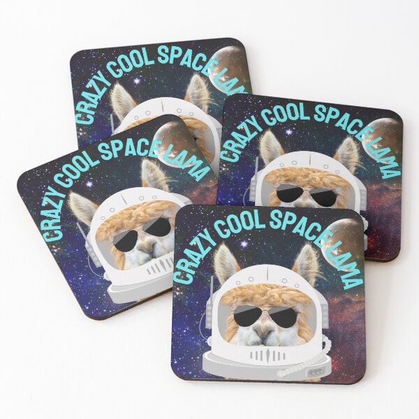 Item preview, Crazy Cool Space Lama designed and sold by Kezzie Prints.