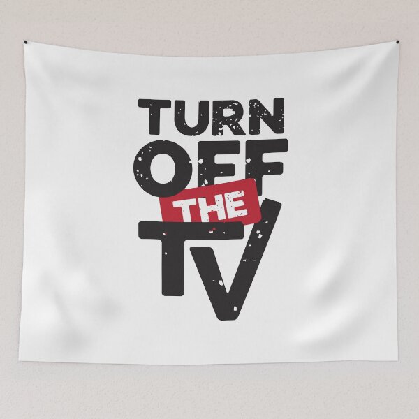 Item preview, Tun Off The TV | Fake News | Hoax | Propaganda designed and sold by CatsCrew.
