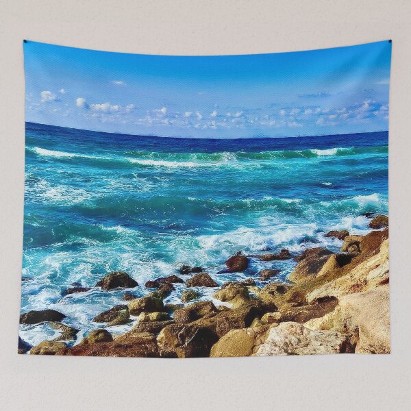 Item preview, Mediterranean Magic Cliffs designed and sold by Pamela Storch.