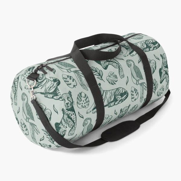Item preview, Jungle animals - tonal green designed and sold by LucyFaulke.