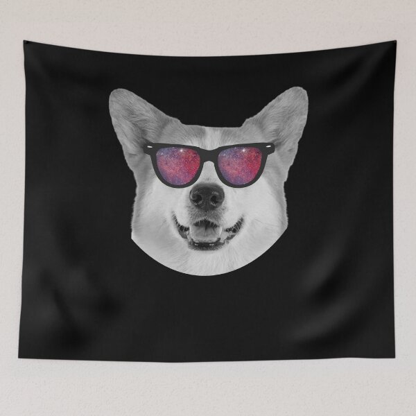 Artikelvorschau, cooles Pembroke-Walisercorgi-Gesichtsporträt niedliches Pembroke-Walisercorgi-Hundeliebhabergeschenk entworfen und verkauft von alaechamlal.