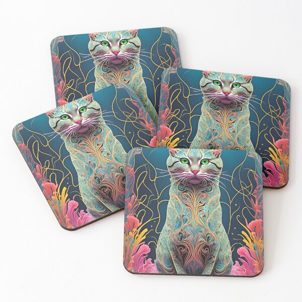 Item preview, Cute cat art designed and sold by vijayp127p.