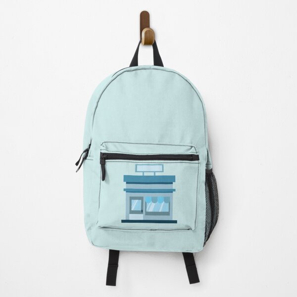 Item preview, Shop in Style: A Cute and Inviting Blue Store Illustration designed and sold by Graciaisgrace.