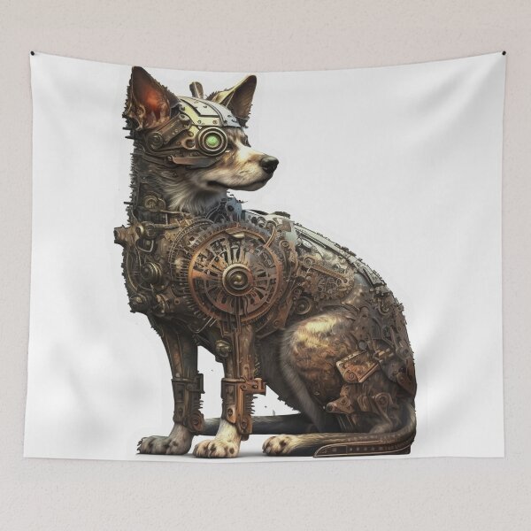 Item preview, Steampunk Animals - Mechanical Dogs #6 designed and sold by MindAsylum.