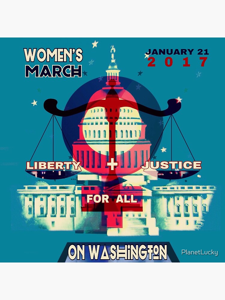 "Women's MARCH on Washington" Poster for Sale by Redbubble