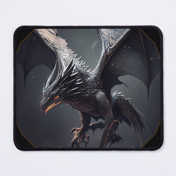 Item preview, Menacing looking flying dragon designed and sold by HarriPaloma.