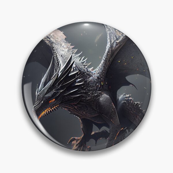 Item preview, Menacing looking flying dragon designed and sold by HarriPaloma.