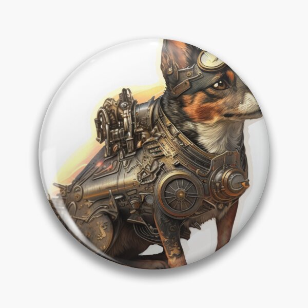 Item preview, Steampunk Animals - Mechanical Dogs #7 designed and sold by MindAsylum.