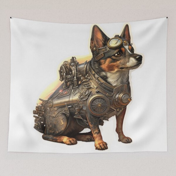 Item preview, Steampunk Animals - Mechanical Dogs #7 designed and sold by MindAsylum.