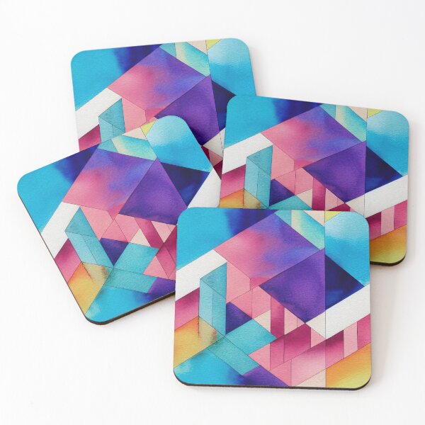Item preview, Watercolor Geometric Pattern designed and sold by Dannypryce.