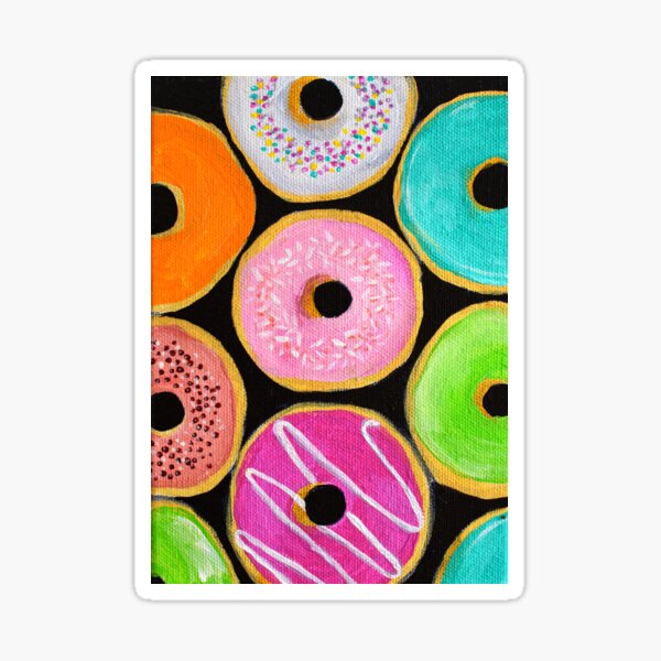 Donuts Sticker