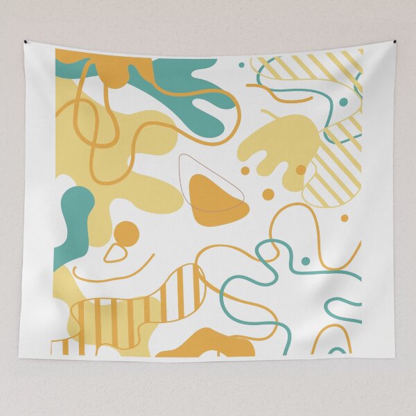 Item preview, Orange shapes designed and sold by Hillys Digital collage.