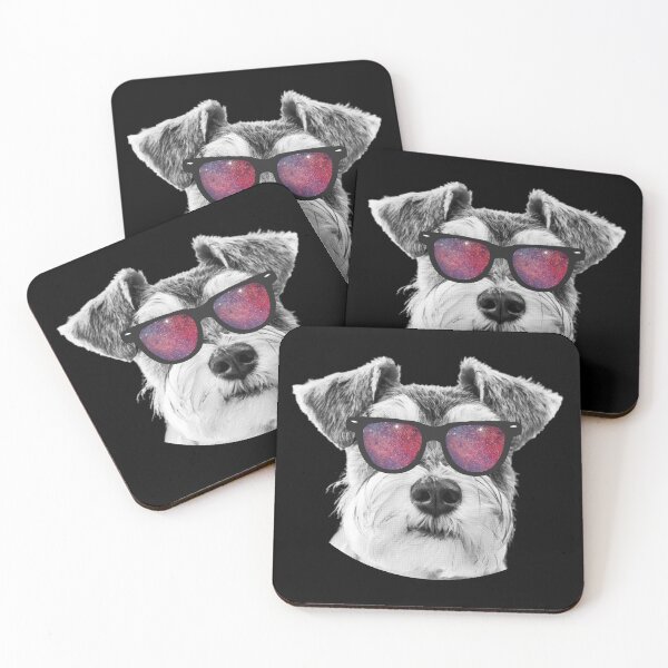 Item preview, cool miniature schnauzer face portrait cute miniature schnauzer dog lover gift designed and sold by alaechamlal.