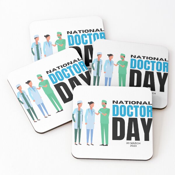 Item preview, national doctor day 30 march 2023 designed and sold by xkiyal Art.