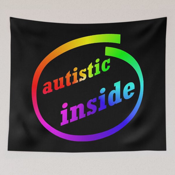 Item preview, Autistic Inside designed and sold by PrettyDanny.