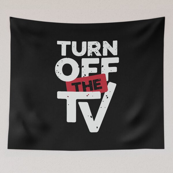 Item preview, Tun Off The TV | Fake News | Hoax | Propaganda designed and sold by CatsCrew.