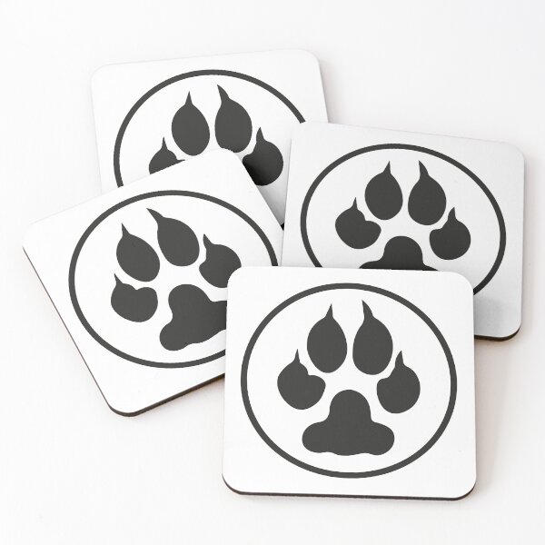 Item preview, black dog paw designed and sold by andrew JOHNSEN.