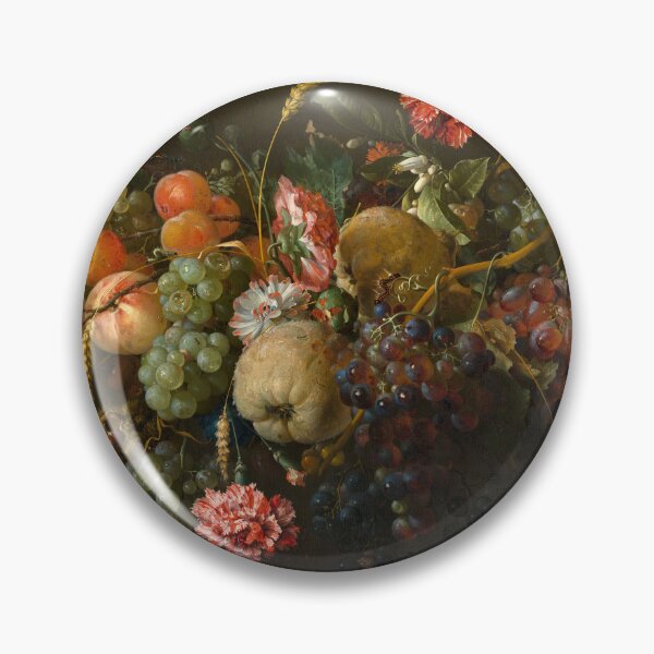 Artikelvorschau, Girlande aus Früchten und Blumen (1660) - Jan Davidsz. von Heem entworfen und verkauft von SALON DES ARTS.