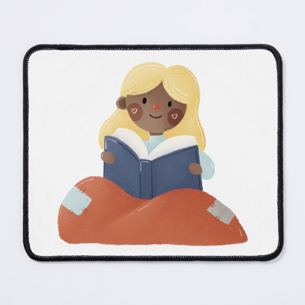 Item preview, Cute Girl Reading designed and sold by Soph's Studio.
