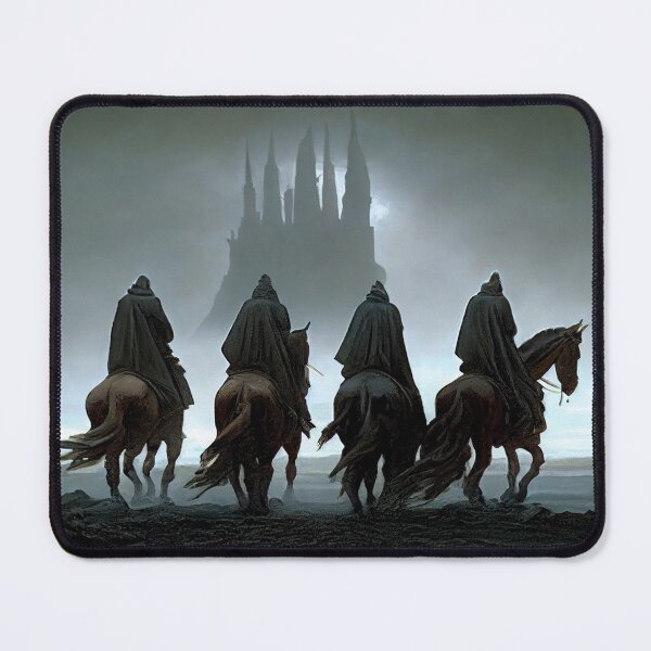 Item preview, The 4 Horsemen poster designed and sold by Lateef Prints.