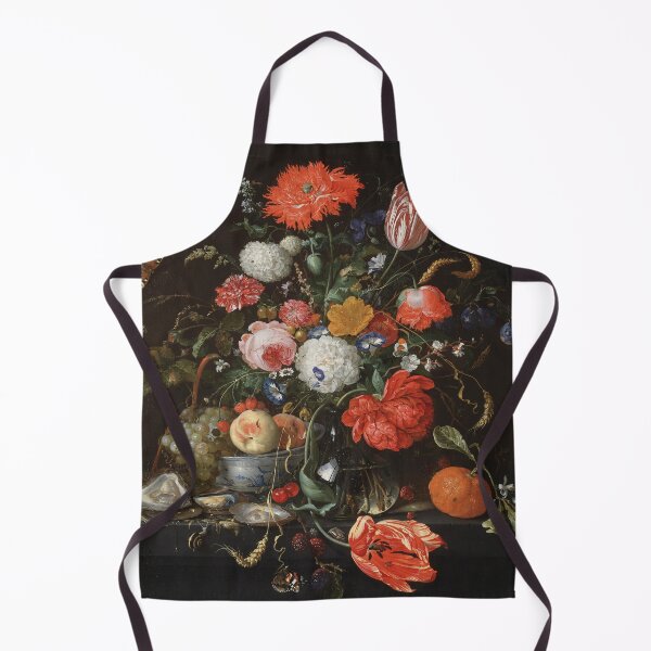 Item preview, Flowers with a Bowl of Fruits and Oysters (1665) - Jan Davidsz. de Heem designed and sold by SALON DES ARTS.
